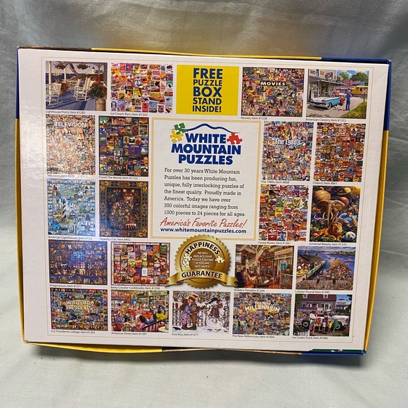 White Mountain 1000 Piece Puzzle- Afternoon Walk - Picture 2 of 4